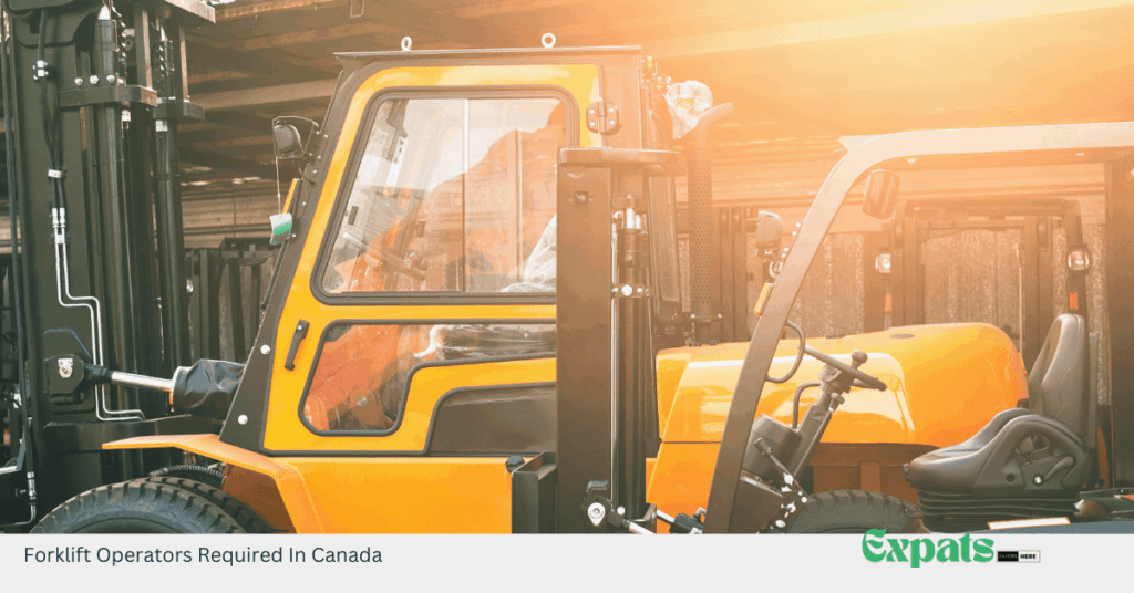 Forklift Operators Required In Canada