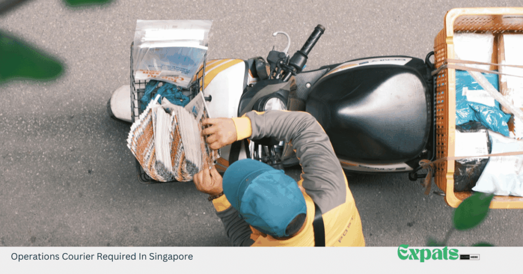 Operations Courier Required In Singapore