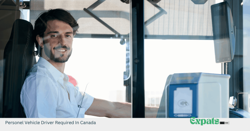 Personel Vehicle Driver Required In Canada