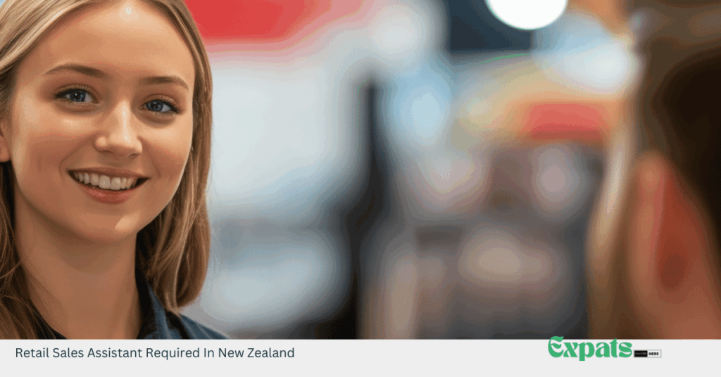 Retail Sales Assistant Required In New Zealand