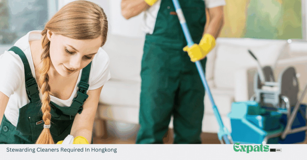 Stewarding Cleaners Required In Hongkong