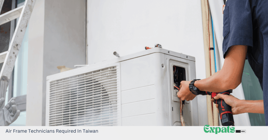 Air Frame Technicians Required In Taiwan