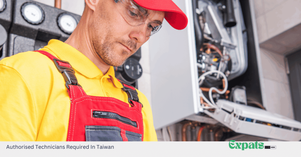 Authorised Technicians Required In Taiwan