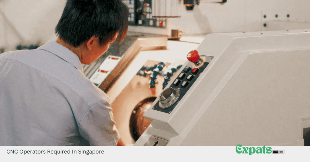 CNC Operators Required In Singapore