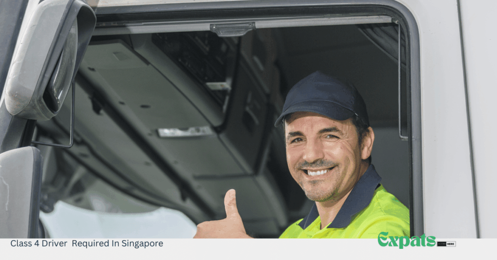 Class 4 Driver Required In Singapore