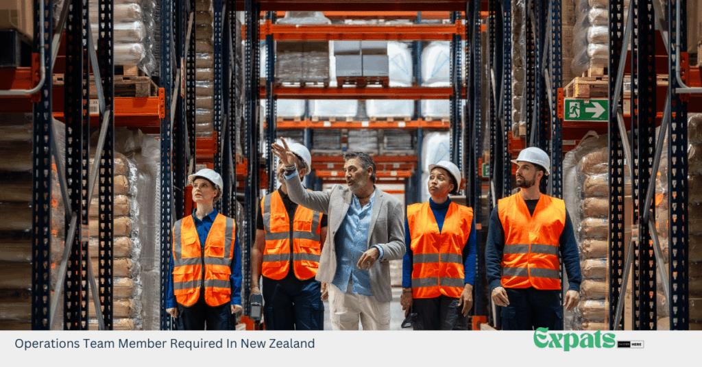 Operations Team Member Required In New Zealand