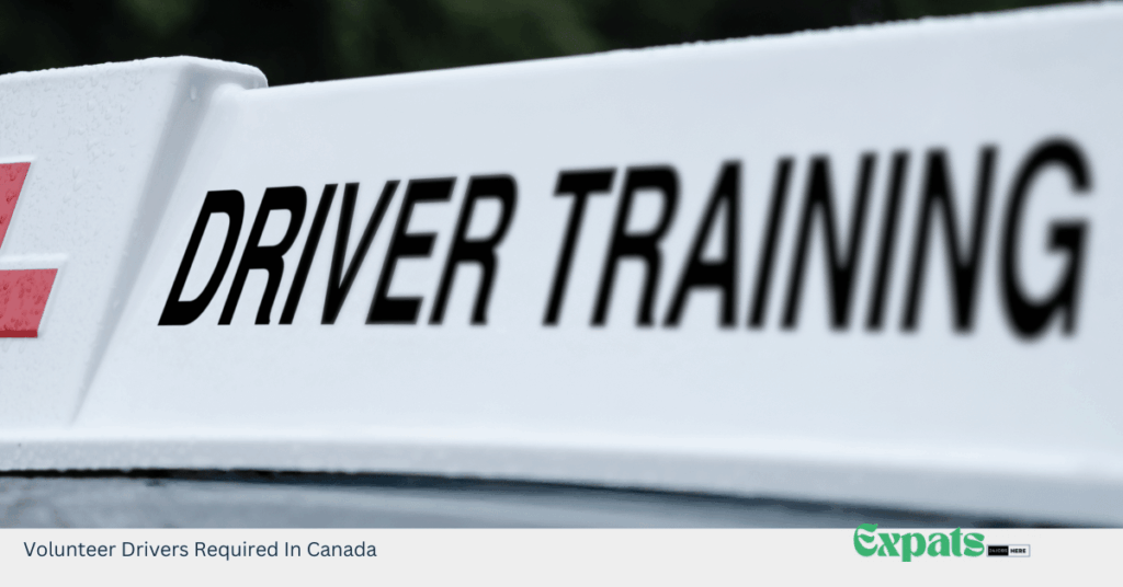 Volunteer Drivers Required In Canada
