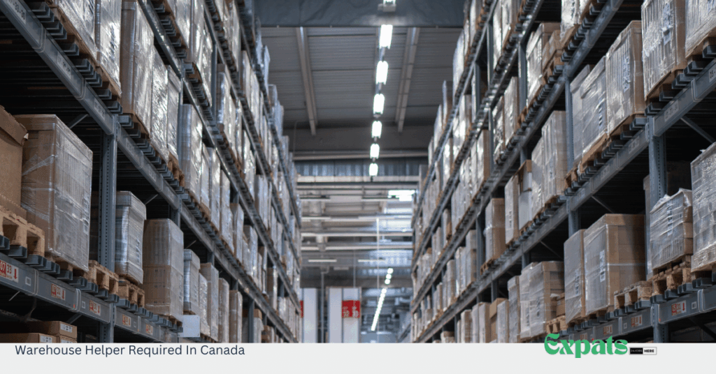 Warehouse Helper Required In Canada