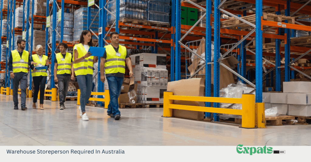 Warehouse Storeperson Required In Australia