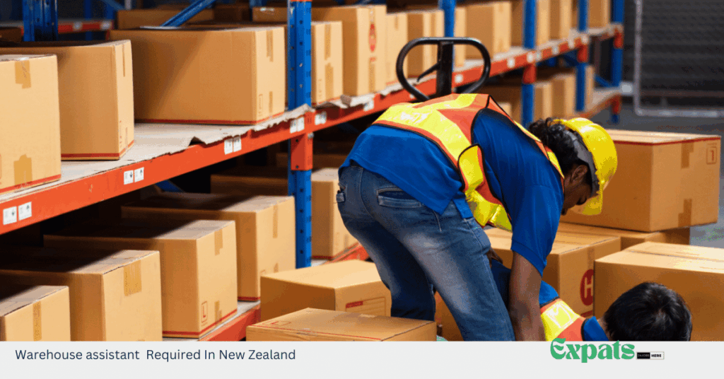 Warehouse assistant Required In New Zealand