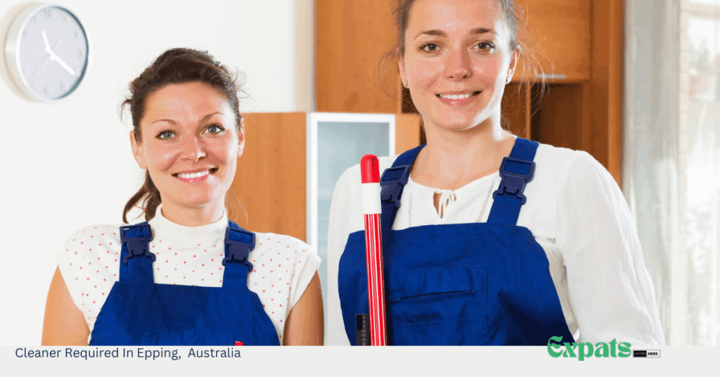 Cleaner Required In Epping, Australia