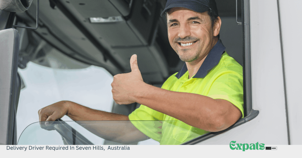 Delivery Driver Required In Seven Hills, Australia