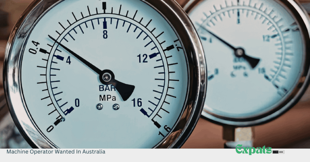 Machine Operator Wanted In Australia
