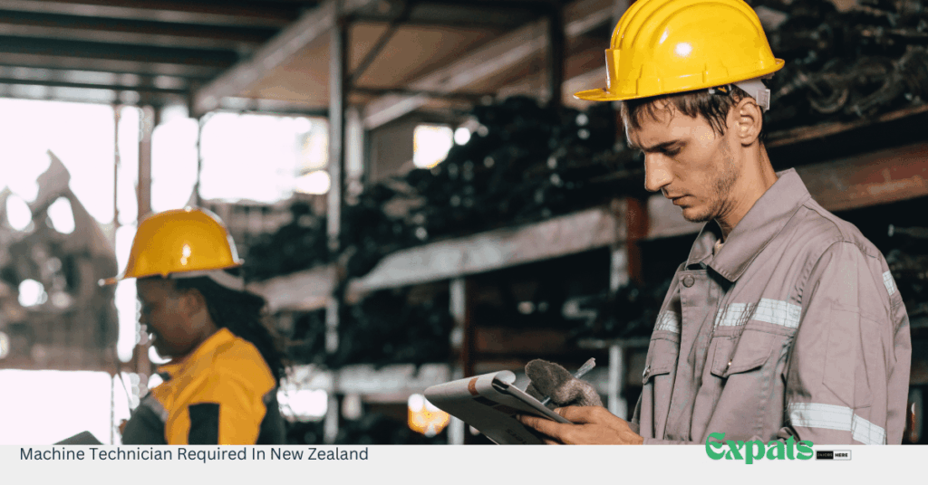 Machine Technician Required In New Zealand