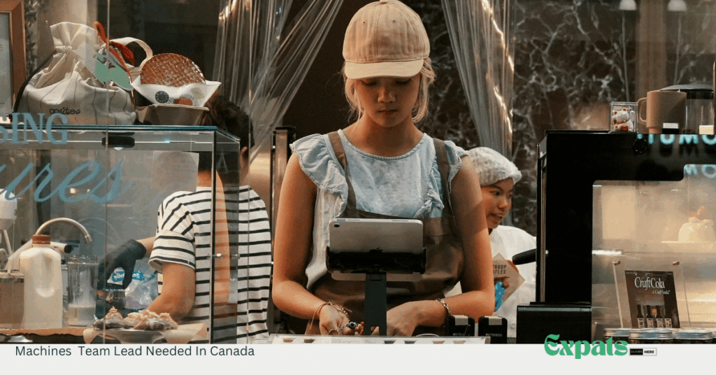 Machines Team Lead Needed In Canada