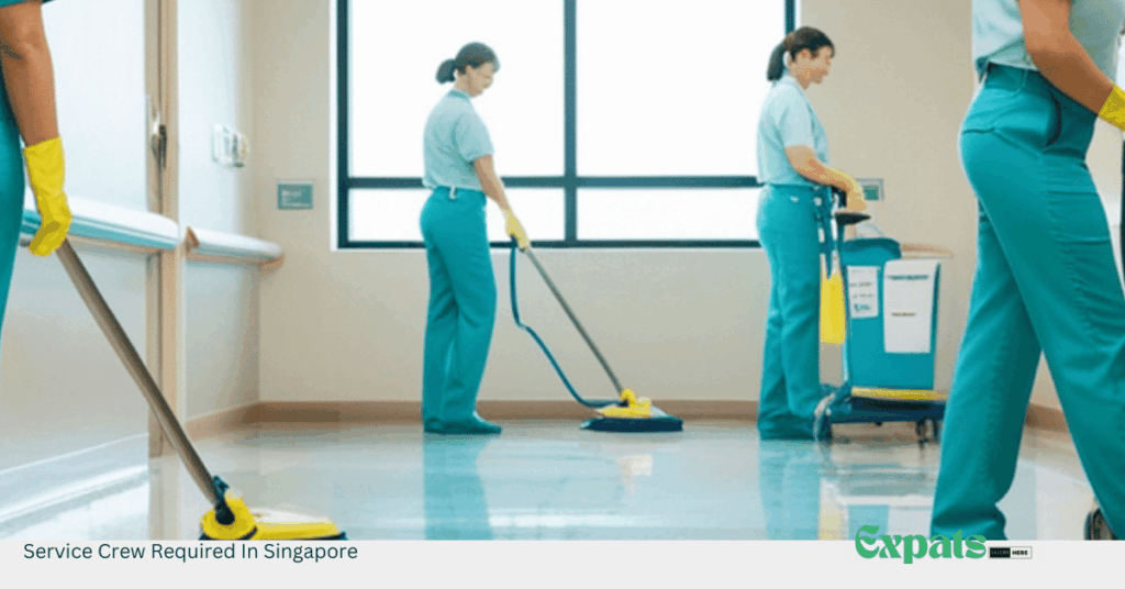 Service Crew Required In Singapore