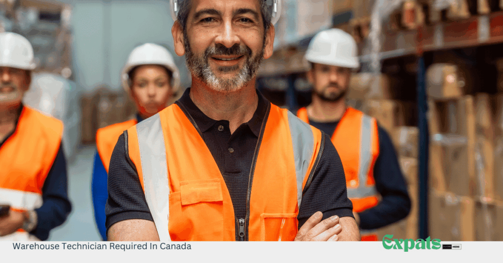 Warehouse Technician Required In Canada