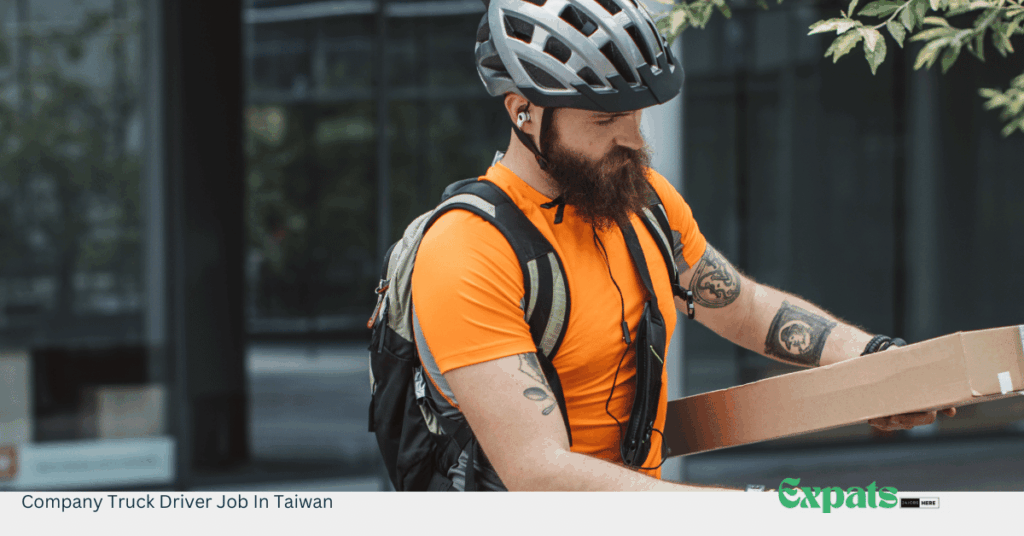 Company Truck Driver Job In Taiwan