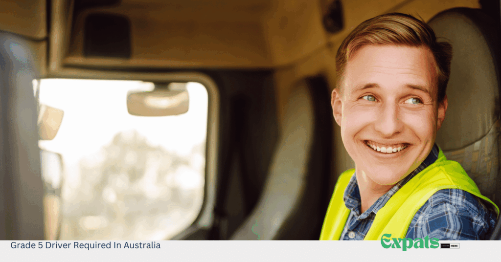 Grade 5 Driver Required In Australia