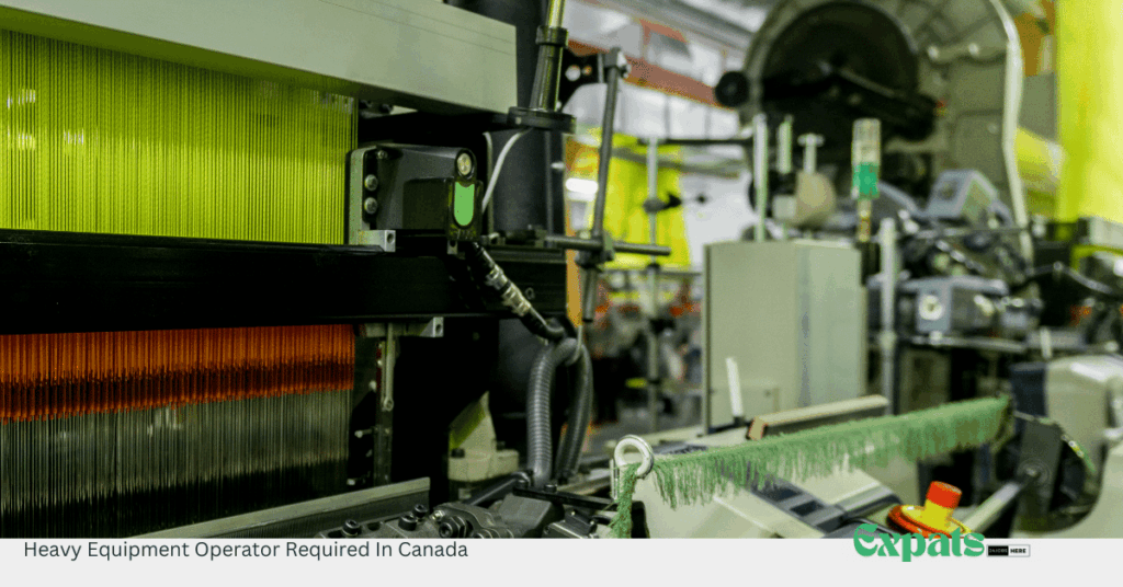 Heavy Equipment Operator Required In Canada