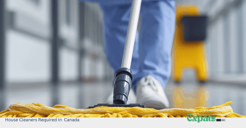 House Cleaners Required In Canada