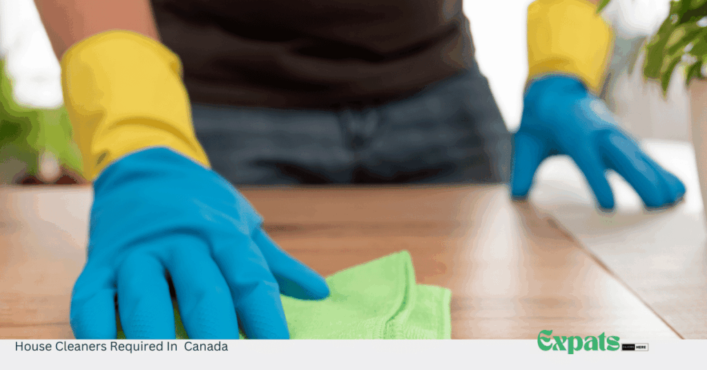 House Cleaners Required In Canada