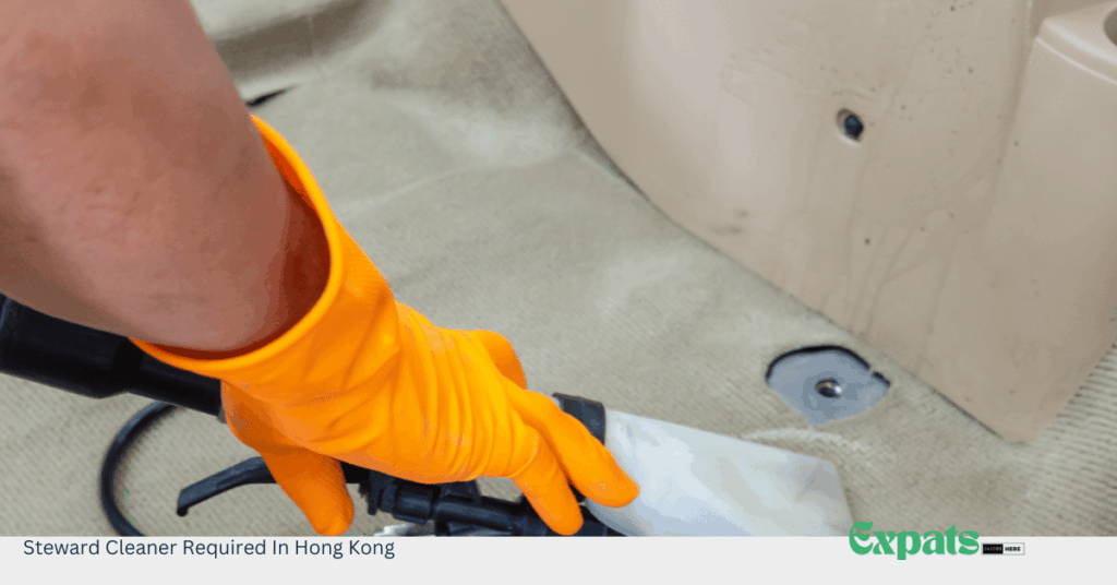 Steward Cleaner Required In Hong Kong