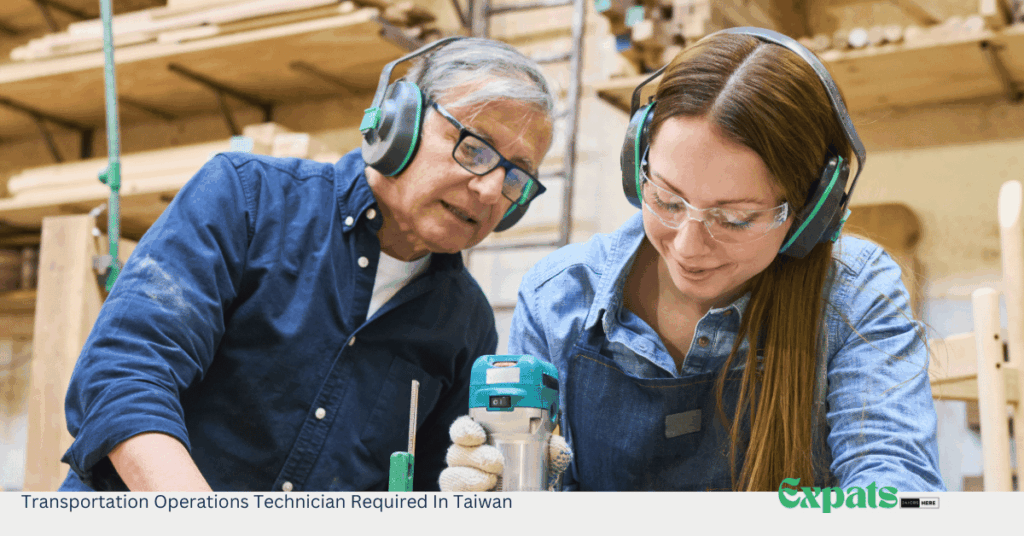 Transportation Operations Technician Required In Taiwan