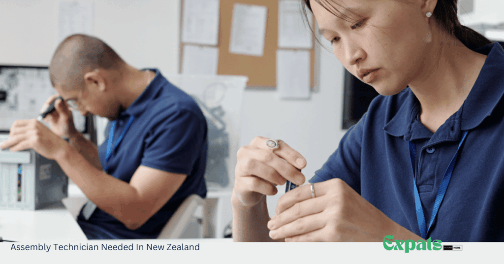 Assembly Technician Needed In New Zealand