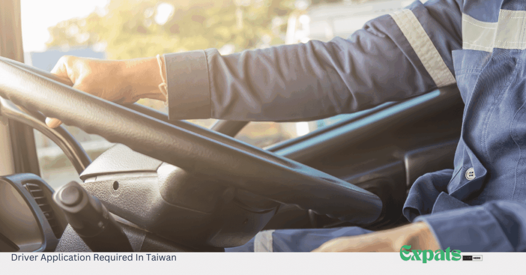 Driver Application Required In Taiwan