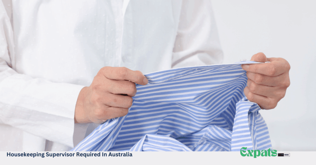 Housekeeping Supervisor Required In Australia