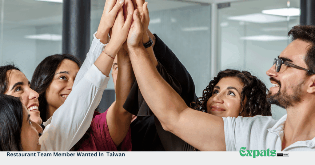 Restaurant Team Member Wanted In Taiwan
