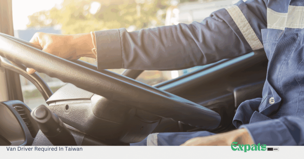 Van Driver Required In Taiwan