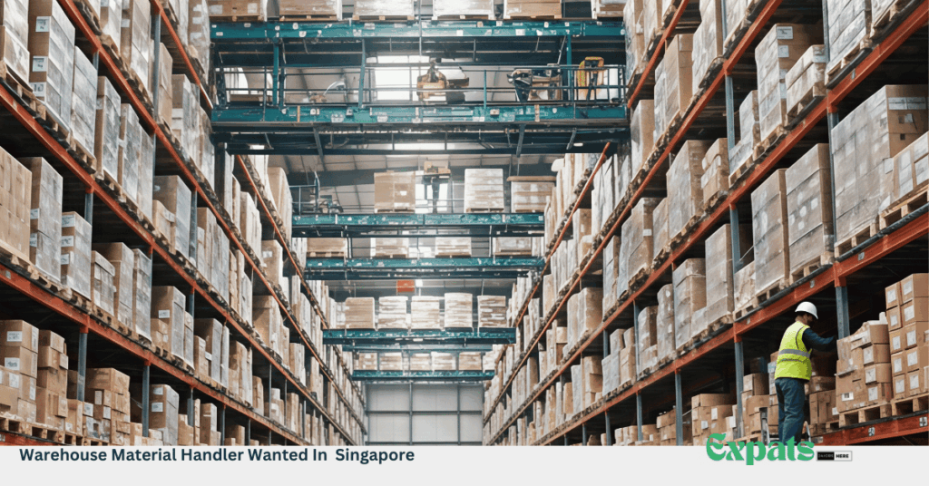 Warehouse Material Handler Wanted In Singapore